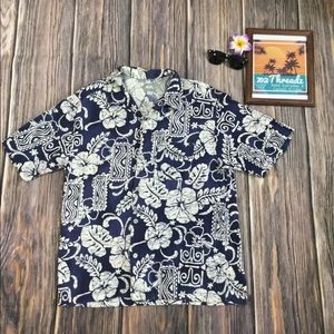 Quicksilver Men’s Hawaiian Style Button Down